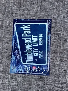 Limited Run Games Trading Card #163 Thimblweed Park Silver LRG - Picture 1 of 2