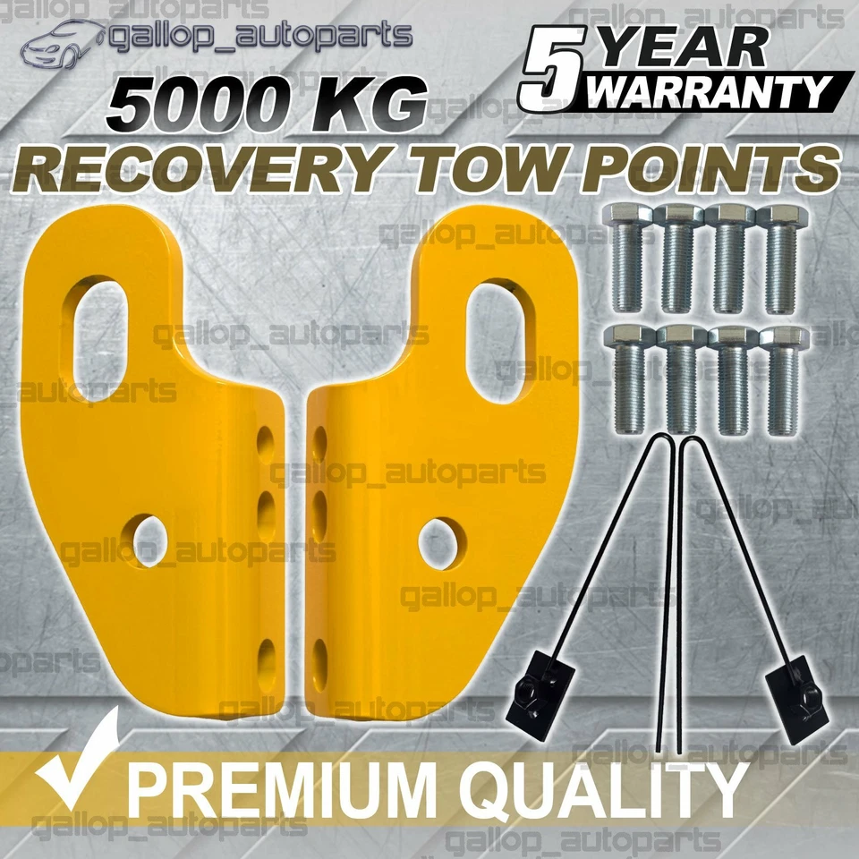 RATED RECOVERY POINTS - FITS NISSAN PATROL GU Y61 SERIES 2 3 4 5 6 7 8 2000-2017 - image 1 of 4