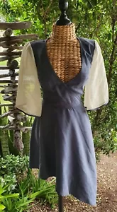 Aje Silk Tencel Puff Mesh Sleeves Wrap Dress Size 6 Designer Rare Elegant - Picture 1 of 11