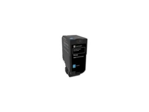 Lexmark 74C10C0 Return Program Toner Cartridge - Cyan - Picture 1 of 7