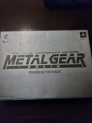 METAL GEAR SOLID Premium Package PS1 Playstation 电视游戏商品 软件爱好 — 第 1/4 张图片
