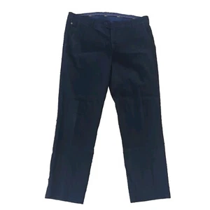 Meyer Premium New York Chino Trousers W40 x L31 Navy  Straight Fit 40R - Picture 1 of 11