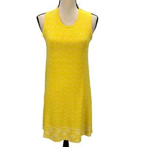 Style & Co Sleeveless Flip Flop Tank Mini Dress - Yellow - size PP - Picture 1 of 9