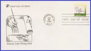 USA3 #1808 U/A LECTORES DIGEST FDC "Escribe pronto" - Imagen 1 de 1