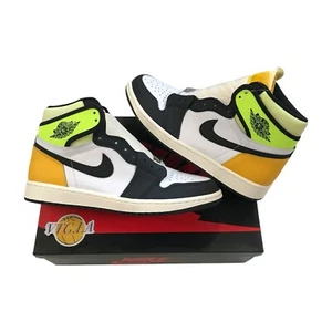 Size 10 - Jordan 1 Retro High OG Volt Travis Scott Swoosh Brand New 555088 118 - Picture 1 of 5