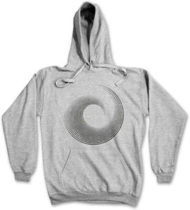 HYPNO CIRCLE II HOODIE KAPUZENPULLOVER Labyrinth Mystic Hypnotic Esoterik Spiral - Picture 1 of 1