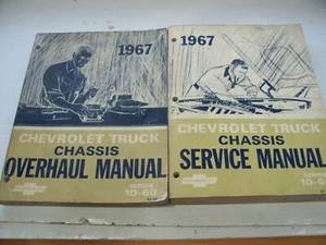 1967 Chevrolet 10-60 truck pickup C10 K10 Suburban shop service manual st-133-67 - Picture 1 of 16