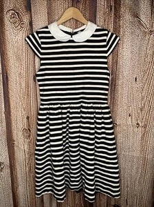 Kate Spade New York Youth Girls Kimberly Dress in Black/Cream Size 164/14Y EUC - Picture 1 of 3