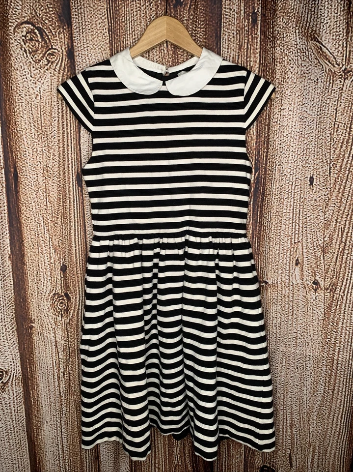 Vestido Kimberly Kate Spade New York Jóvenes Niñas en Negro/Crema Talla 164/14Y Usado en Excelente Condición Foto 1 de 3