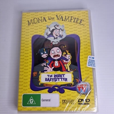 Mona The Vampire - The Robot Babysitter DVD, 1999, PAL Region 0, New & Sealed - Image 1 of 2