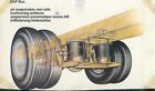 DAF Bus air suspension rear axle Prospekt 1975 1 Blatt brochure Omnibus
