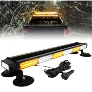 26inch 126 LED Rooftop Emergency Strobe Lights Bar Double Side Flashing - Bild 1 von 6