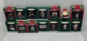 Hallmark Keepsake Miniature Ornaments - Lot Of 14 - Picture 1 of 10