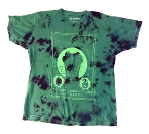 Harry Pottery T shirt Size M Slytherin House, Green Dyed Tarot - Picture 1 of 3