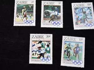 ZAIRE 1984 OLYMPICS   S1154-1156  MNH - Picture 1 of 4
