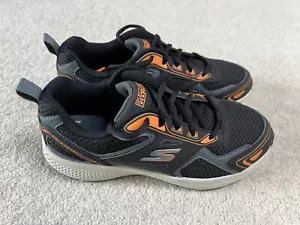 Skechers Go Run Consistent boy's trainers | Black/orange | Size 4 | New - Picture 1 of 7