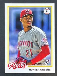 HUNTER GREENE RC 2022 Topps Archives 1978 Topps #153 Cincinnati Reds - Picture 1 of 2