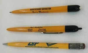 LOT of 3 Vintage ZEP Advertising 1 Mechanical Pencil & 2 FLIPIT Pens ~ UNTESTED - Picture 1 of 7