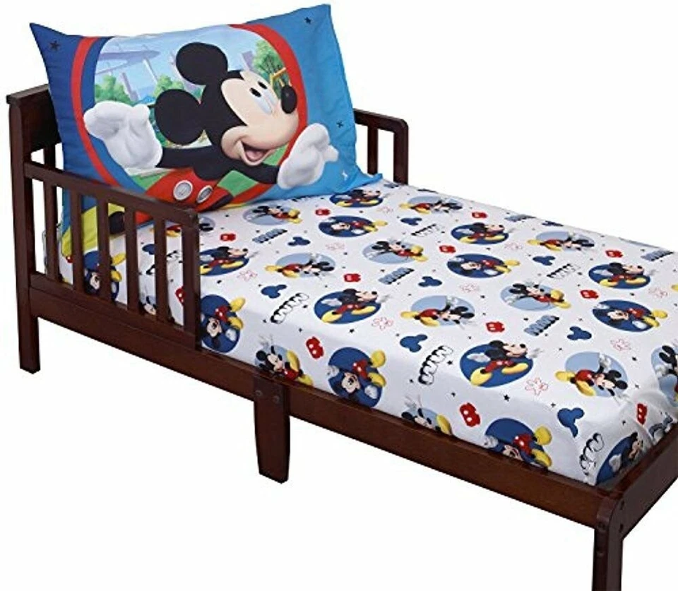 Juego de sábanas Disney Mickey Mouse para niños pequeños Foto 1 de 1