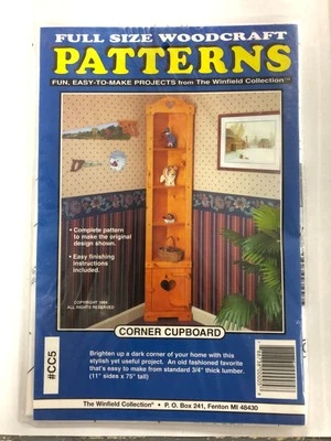 Full Size Woodcraft Patterns Hutches and Cupboards