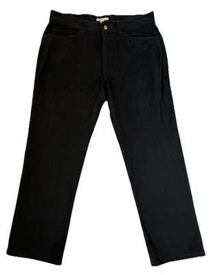 Pantalones de golf Peter Millar Superior de pana suave 5 bolsillos para hombre 35 negros MF16B98 Foto 1 de 4