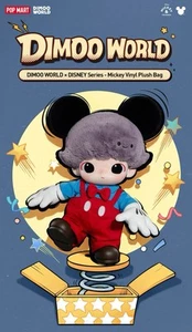 DIMOO WORLD x DISNEY Series Mickey Vinyl Plush Bag Sealed , New and Authentic - Picture 1 of 12