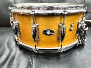 Slingerland SPITFIRE 12-Lug Drum Hoop Vintage snare drums 70s-80s w/case japan - Picture 1 of 14
