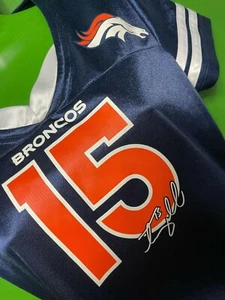 NFL Denver Broncos Tim Tebow #15 Jersey-Style Top Women's Medium - Picture 1 of 6