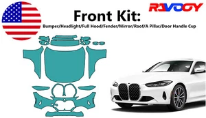For BMW 4 Series 430i Coupe 2021-2025 Front Paint Protection Film PreCut PPF Kit - Picture 1 of 7