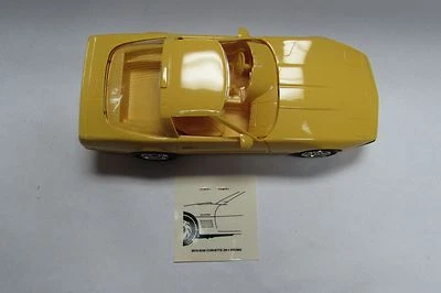 AMT/ERTL PROMO 1995 CHEVROLET CORVETTE ZR-1 COMPETITION YELLOW 6661E0 COLLECTOR - Image 1 of 4