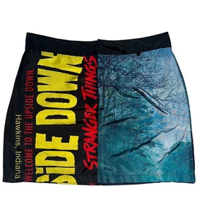 Minifalda Forever 21 Netflix Stranger Things para mujer talla L cremallera bolsillos delanteros traseros - Imagen 1 de 14
