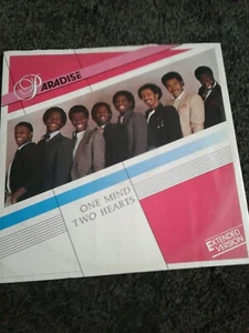 PARADISE - ONE MIND TWO HEARTS / BACK TOGETHER - 12" PRIORITY RECORDS 1983 VG++ - Picture 1 of 2