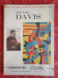 Stuart Davis by E. C. Goossen - Great American Artists Series - 1959 1st Ed NM - Picture 1 of 12