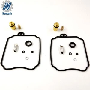 2 Carburetor Repair Kit Gasket Float Valves for Yamaha XV 250 XVS 650 V Star - Picture 1 of 6