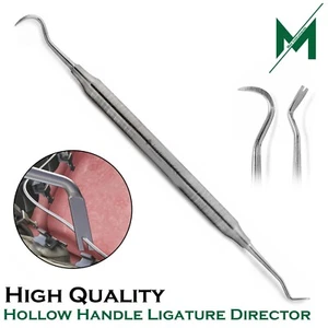 Dental Ligature Director Scaler Hohlgriff Doppelend Scaler Kieferorthopädisch CE - Bild 1 von 7