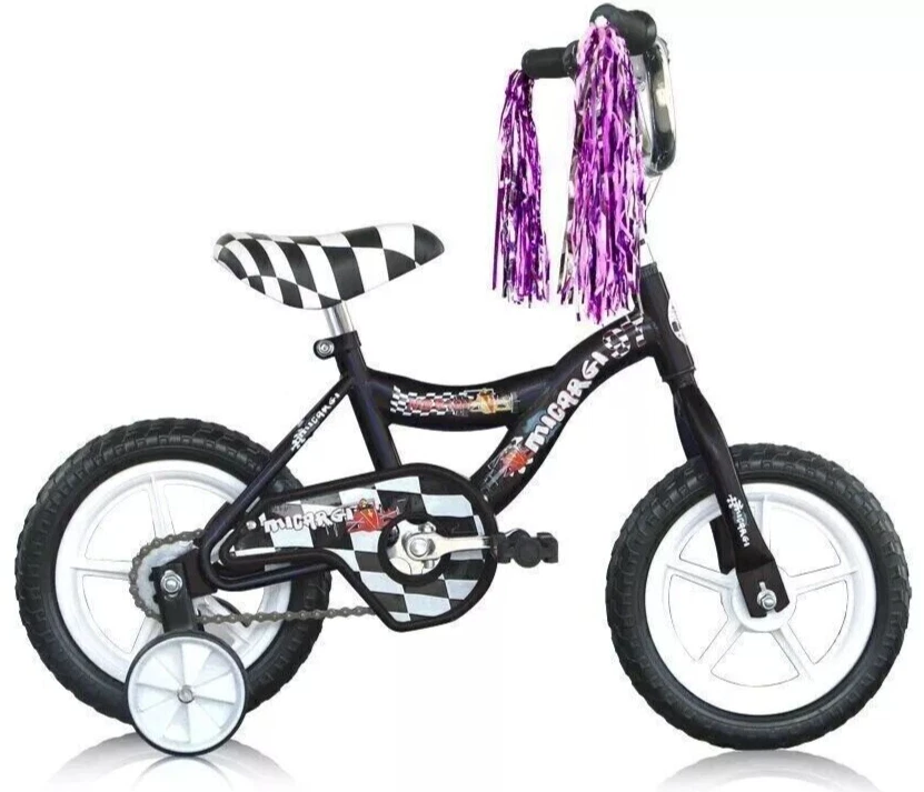 Bicicleta de regalo de juguete para niños de 12" con ruedas de entrenamiento 2-4 años neumáticos de espuma bicicleta segura Foto 1 de 4