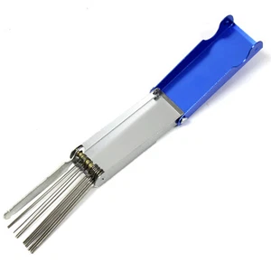 13 en 1 Antorcha de soldadura Boquilla Limpiador de punta de metal azul Carcasa para soldadura de soldador - Imagen 1 de 5