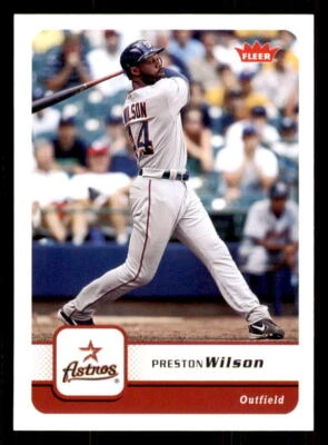 2006 Fleer  #227 Preston Wilson Houston Astros - Image 1 of 2