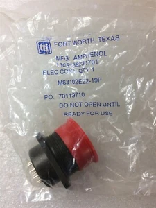 MS3102E22-19P AMPHENOL FCI CONN RCPT STECKER 14P LÖTZINN 1 EINHEIT - Bild 1 von 2