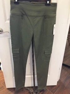 Bisou Bisou Michele Bombot Army Green Pant NWT - Picture 1 of 11