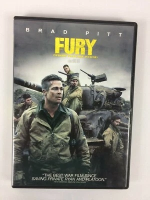 FURY (2015 DVD) BRAD PITT, JON BERNTHAL, SHIA LABEOUF  - Imagem 1 de 2