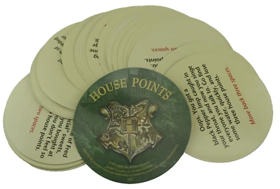 Harry Potter Scene It 2nd Edition 30 Replacement House Points Cards Complete Set - Image 1 of 4