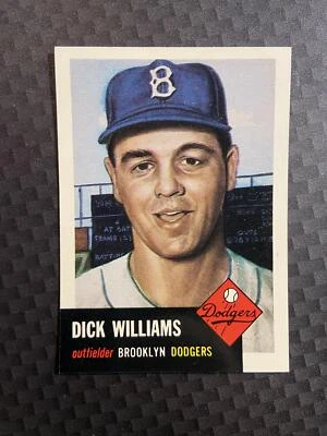 1991 Topps Archives 1953 #125 Dick Williams - Image 1 of 2