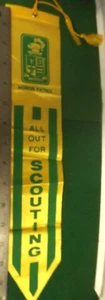 Vintage Pfadfinder "ALL OUT FOR SCOUTING " BAND - Bild 1 von 2