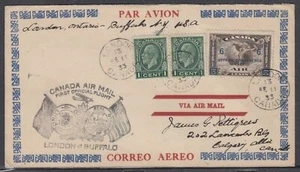 Canada FFC - 11 febbraio 1933 Londra-Buffalo, NY - Foto 1 di 1