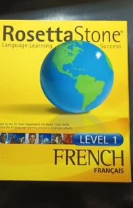 Rosetta Stone French Learn Language Level 1 Sealed Box - Picture 1 of 7