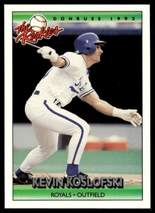 1992 Donruss The Rookies Kevin Koslofski Kansas City Royals #63 - Picture 1 of 2