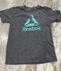 Reebok Boys Short Sleeve Graphic Gray Graffiti T-Shirt Small  🔥 - Picture 1 of 3