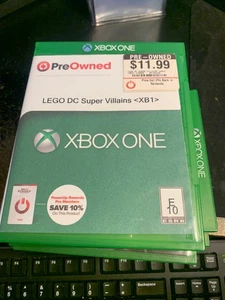 LEGO DC SUPER VILLAINS X-BOX ONE GAME AND CASE - Picture 1 of 1