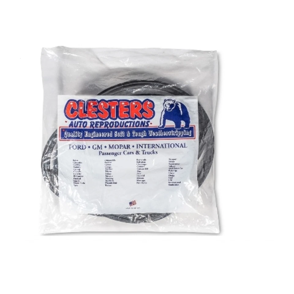 Door Seal Gasket Weatherstrip for Chevrolet / Cadillac All Cars 1939-1948 Pair - Image 1 of 4